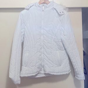 White winter jacket